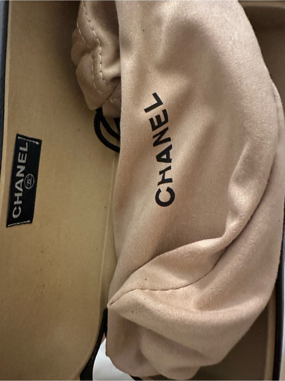Chanel Vintage 💫Gold-Tone CC Logo Rimless Sunglasses - Gold #091 - Picture 16 of 16